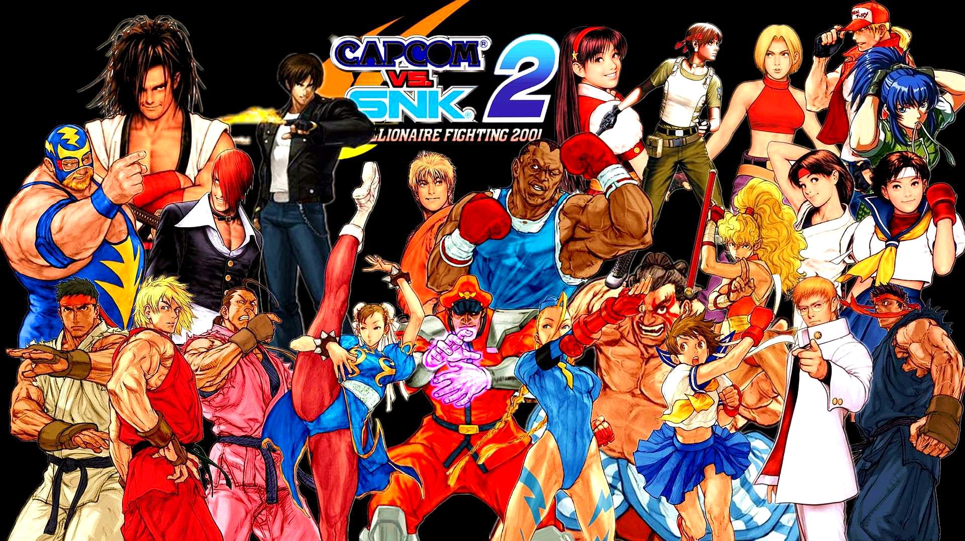 [图]《Capcom vs SNK 2》全角色超必杀炫酷展示!