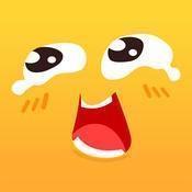 有一个双手合十的表情符号,两手掌背上还各有