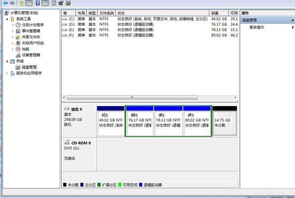 联想Y460的OEM空间被我错删、怎么恢复?急