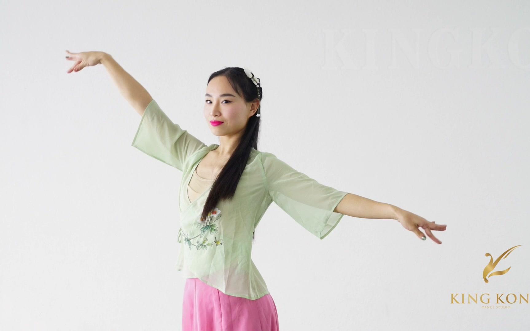 【金刚舞蹈】凌碧潇 b>古典舞基本手位 /b>