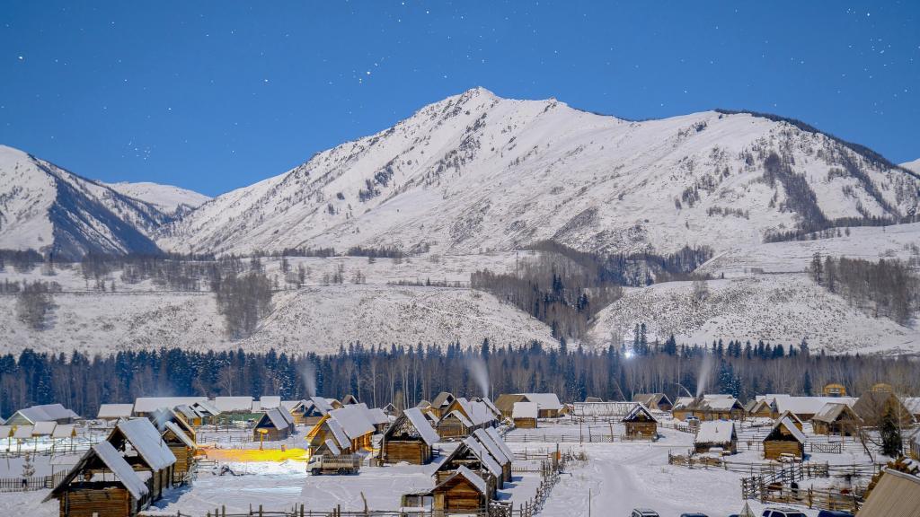 美丽圣洁的北国雪景电脑壁纸[图8]