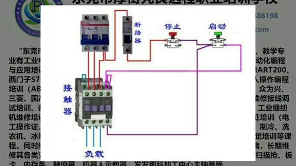 [图]11种断路器、接触器电气控制回路接线图、电气接线图、PLC编程