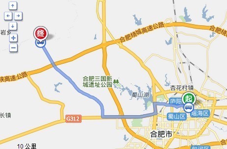 合肥淮海路步行街坐几路公交车到新桥机场,大概要多久?