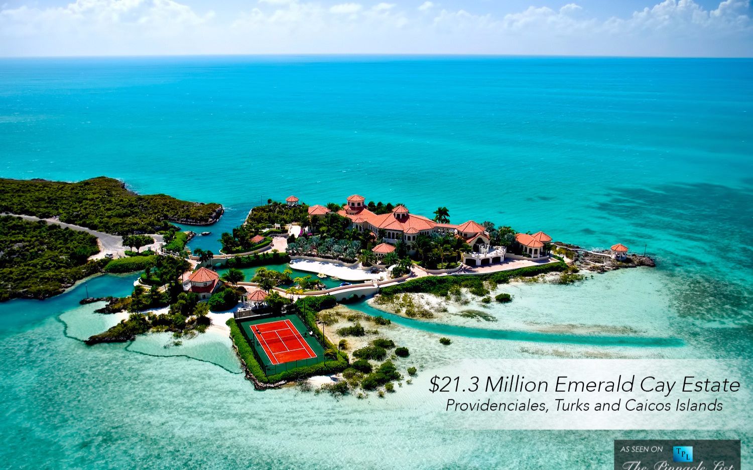 【最美house】私人岛屿,热带豪宅-2130万美元的特克斯和凯科斯群岛