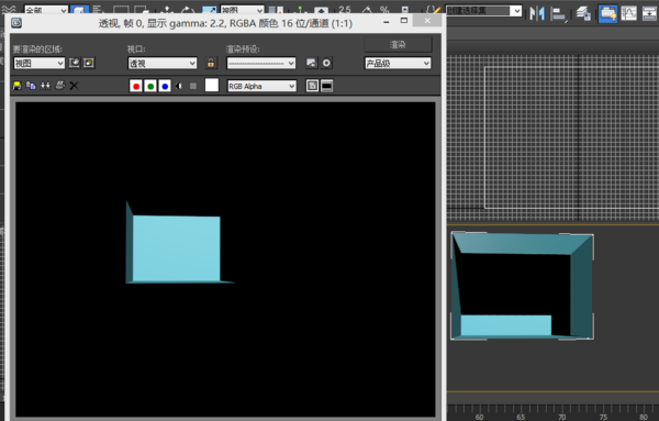 3dmax视图和渲染出来的光线不一样。