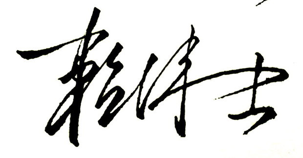 赖伟忠连体怎么设置艺术签名