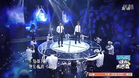 [图]140705 EXO 快乐大本营 月光moonlight 现场版