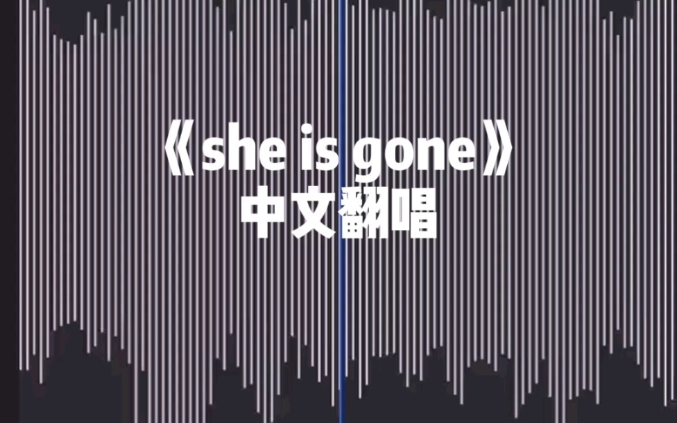 [图]中文翻唱《she is gone》