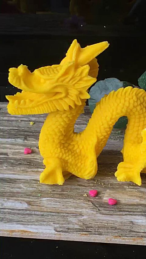 西方龙盐雕模具制造操作视频分子美食意境菜视频冰雕巧克力蛋糕北京厨