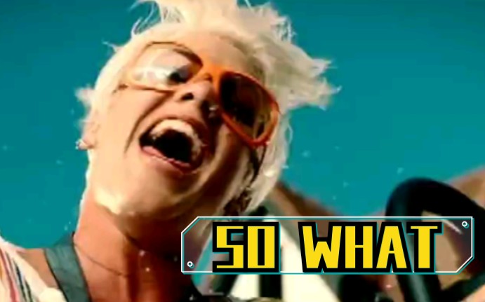 [图]【P!nk】So What 中英双语字幕MV