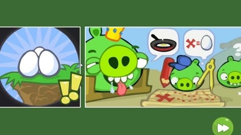 【花儿朵朵白】 捣蛋猪制造汽车偷鸟蛋造车失败变成大头猪