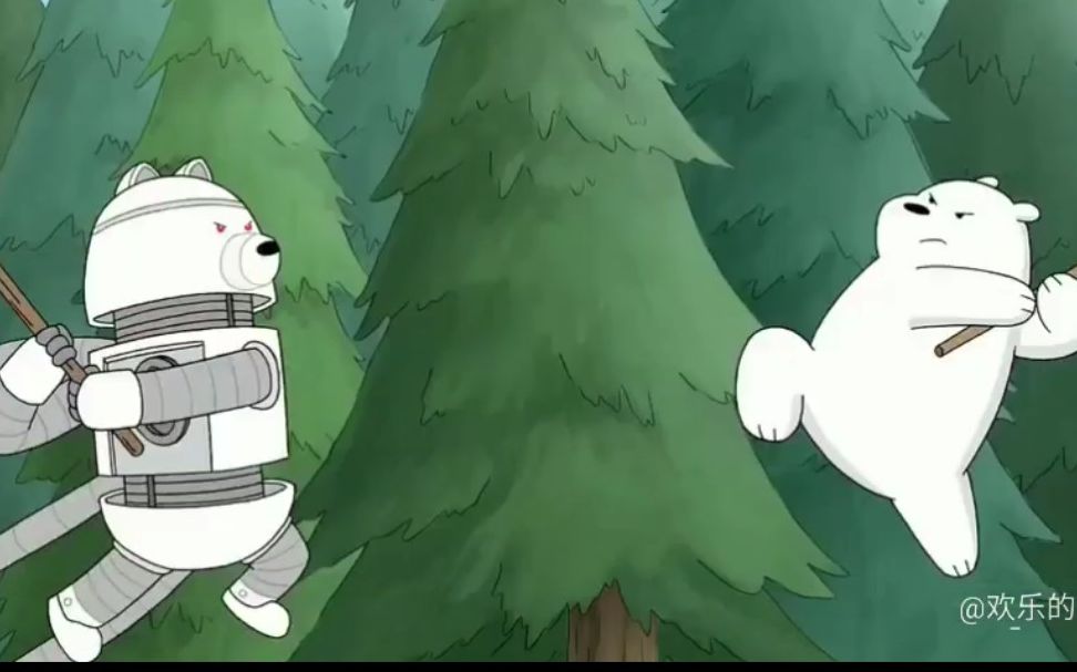 咱们裸熊第四季 英文版:能文能武的暖男白熊老公