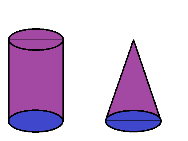 圆柱的体积和圆锥的体积之和是864立方米,求圆柱的体积比圆锥的体积多