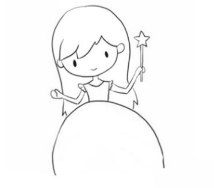 如何画灵公主简笔画?_360问答