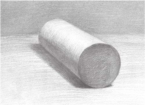 圆柱体的上,下两个面都是圆形,从侧面看也是圆形对吗