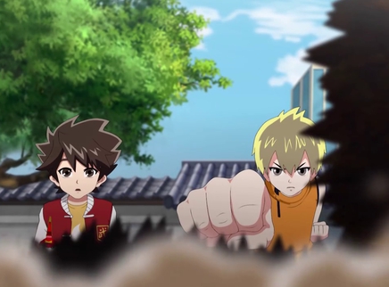 《 炫击勇者之炫击战卡》第7集看点:野蛮的对手——阿藏!