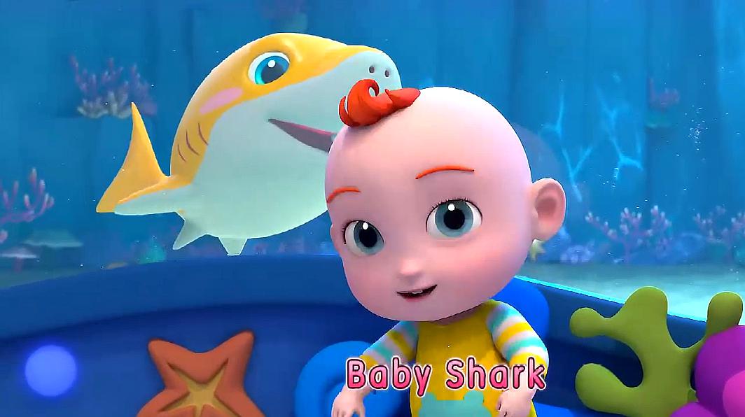 超级宝贝jojo小宝贝跳baby shark,趣味亲子律动玩不停
