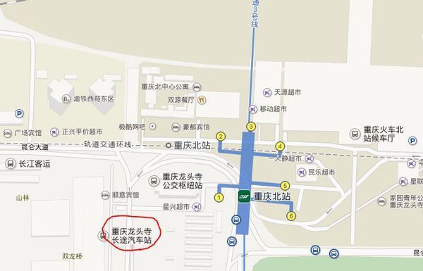 重庆龙头寺汽车站到西充的最后一班车是几点