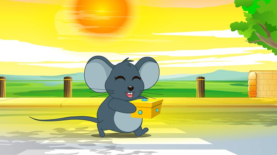 嘟拉动物 故事 肥老鼠偷宝贝-六一 儿童网动漫