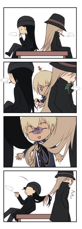 我想知道那张安室透把赤井秀一的长发和gin的长发