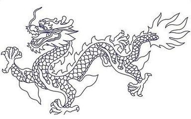 如何画龙简单好看简笔画