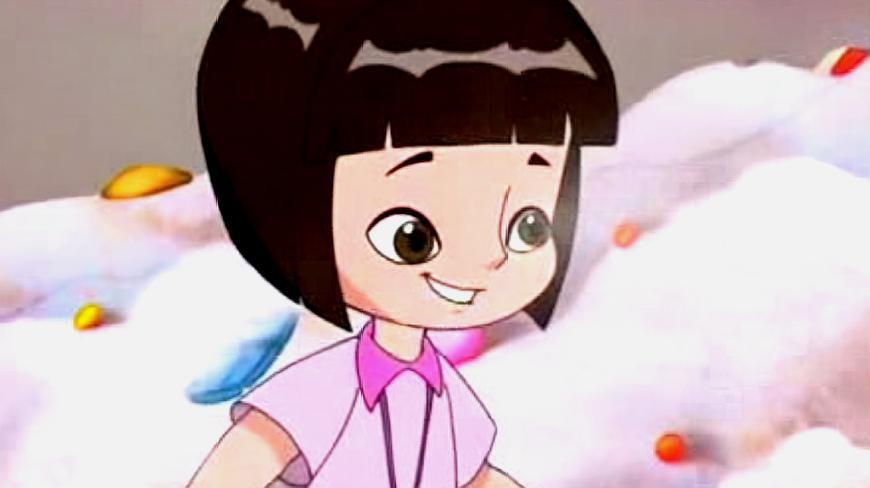 天眼神虎: 神虎把香凌他们变小,一起在冰激凌上玩得不亦乐乎