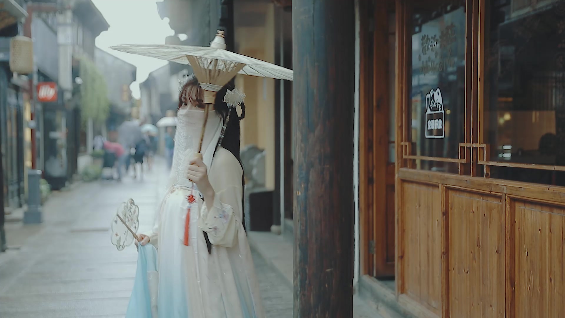 [图]【去年盛夏依旧是雨】雨天的汉服也有一股清冷的美呀