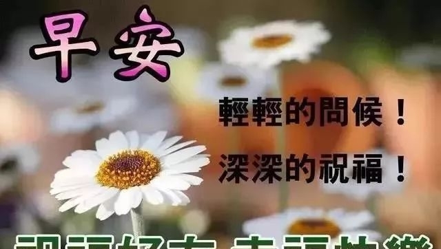 带字祝福早安的图片