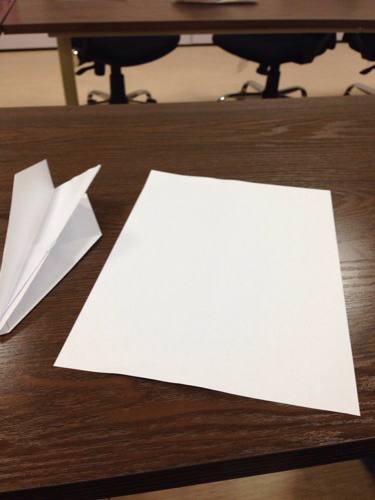 用这张纸怎么叠飞机