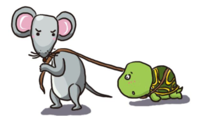 粤语歇后语老鼠拉龟——有碇埋手什么意思