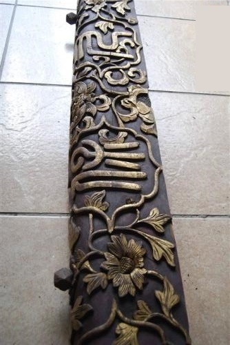 古建筑上雕刻了图案的柱子值钱吗