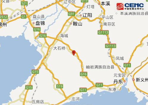 4级地震 震源深度10公里