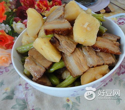 土豆豆角燴肉怎麼做好吃