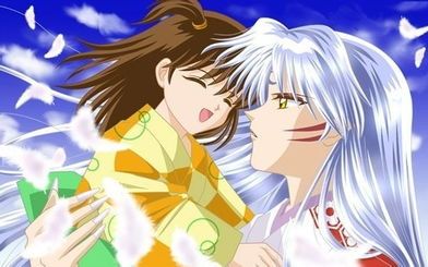 犬夜叉——回忆杀生丸和小玲一起简直要暖化了!水彩