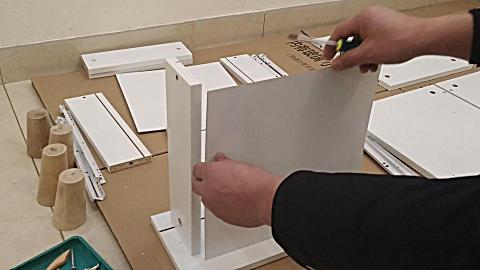 2抽床头柜安装视频