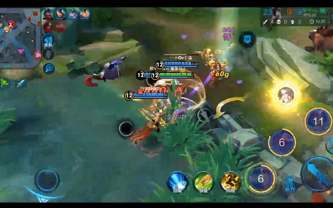 发芽儿/王者荣耀-仙境爱丽丝妲己:小妲己最喜欢和大家一起战斗了!