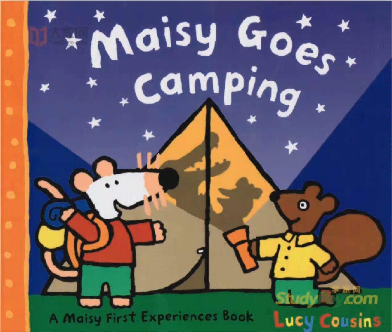 [图]【小鼠波波系列绘本故事】Maisy Goes Camping英音朗读