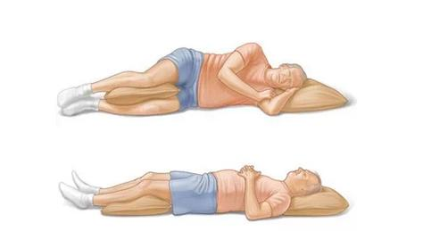 颈椎病正确睡姿