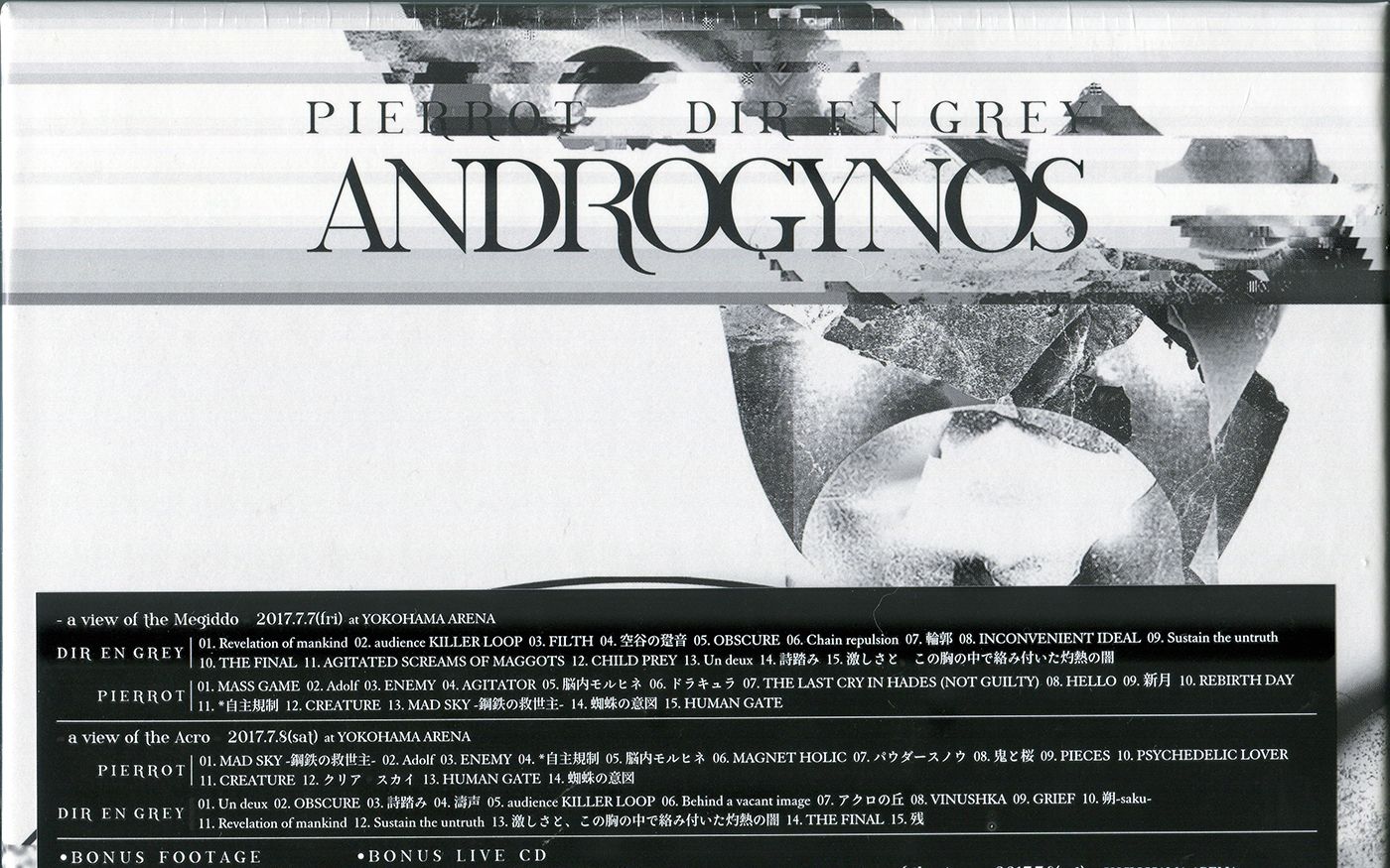 [图]PIERROT x DIR EN GREY - ANDROGYNOS Day 2