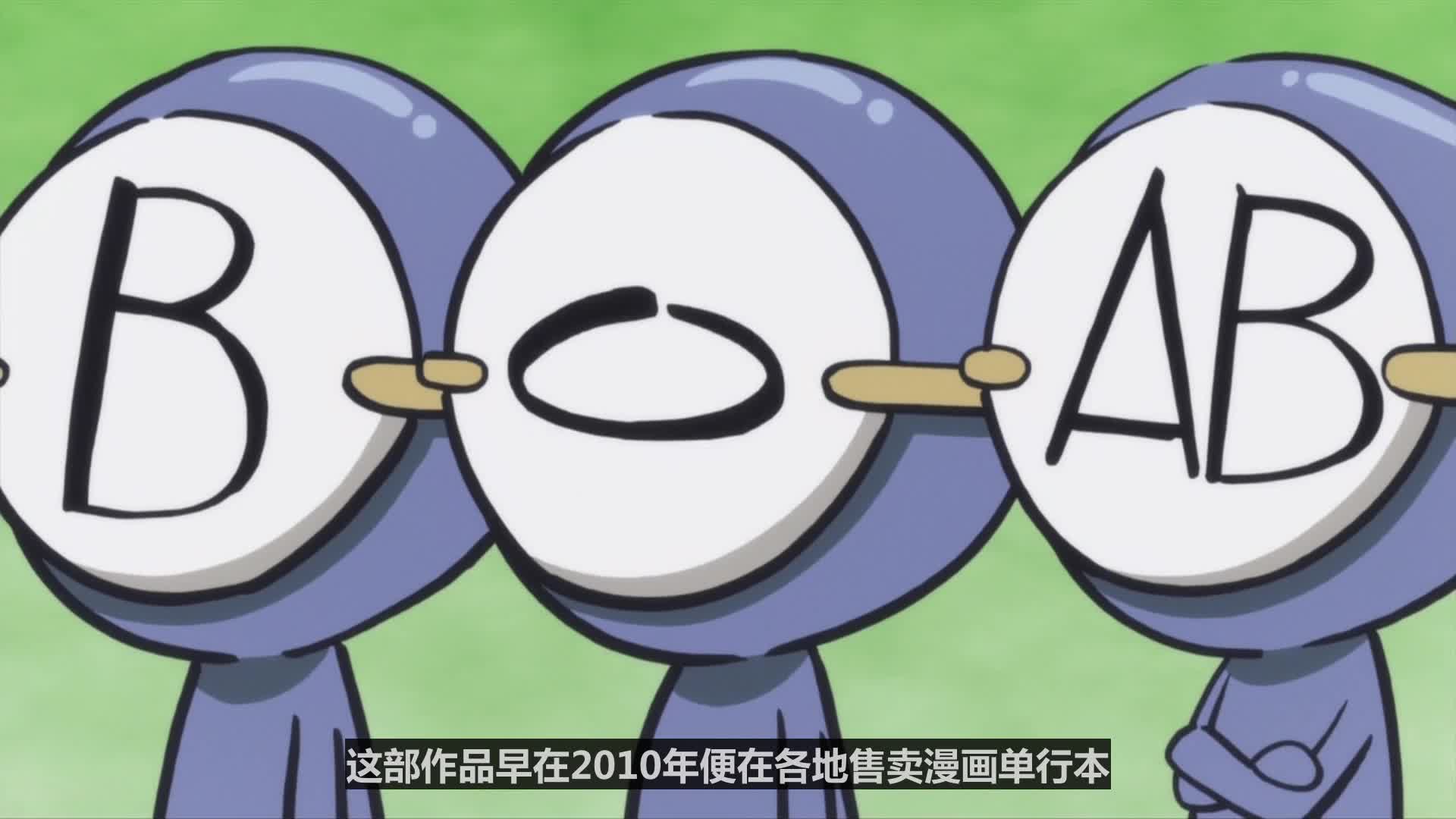 动漫人物志71血型君