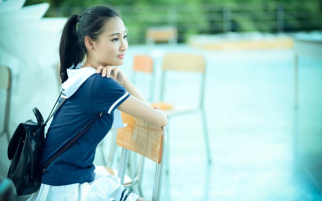 清纯学生妹校服写真[图12]