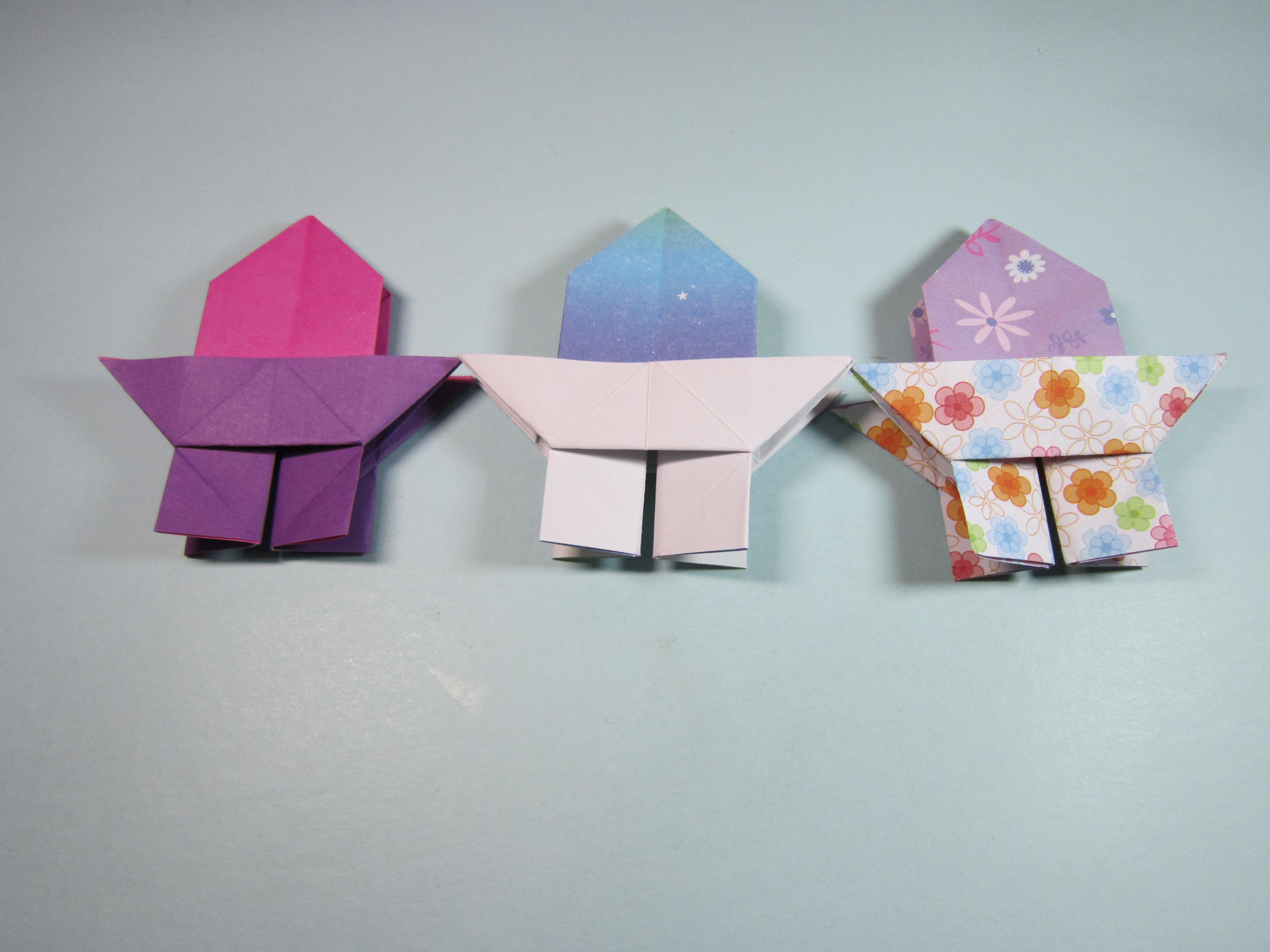 儿童手工 折纸宝塔,3分钟就能学会简单又漂亮 宝塔的折法