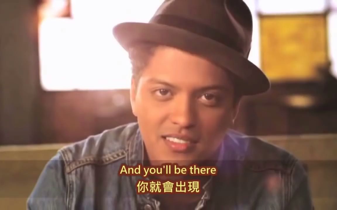 [图]Bruno Mars 火星哥经典歌曲Count On Me MV