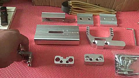 最新打渔滑膛弓吃鸡鸟野战狼机械大师四代 弹弓滑动 龙胆九十代x四十