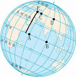 世界地理定位简图图片