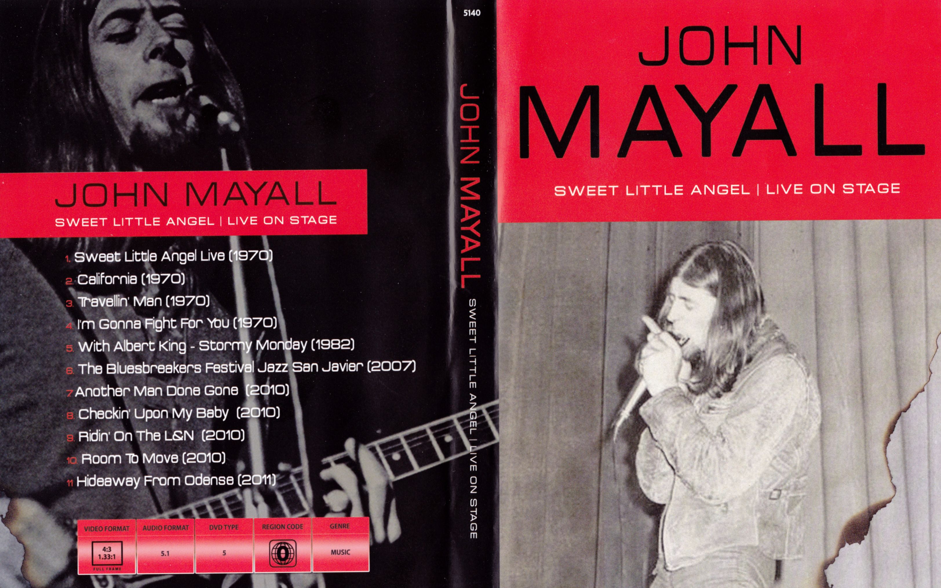 [图]John Mayall 约翰·玛雅尔 - Sweet Little Angel - Live On Stage (1970-2011)