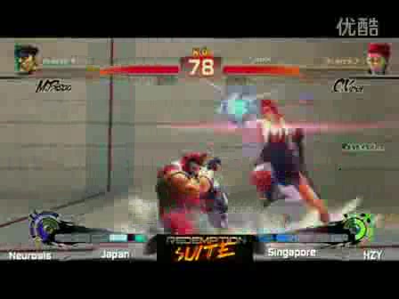 [图]《超级街霸4 AE》EVO2011大会后 日本VS新加坡 4on4