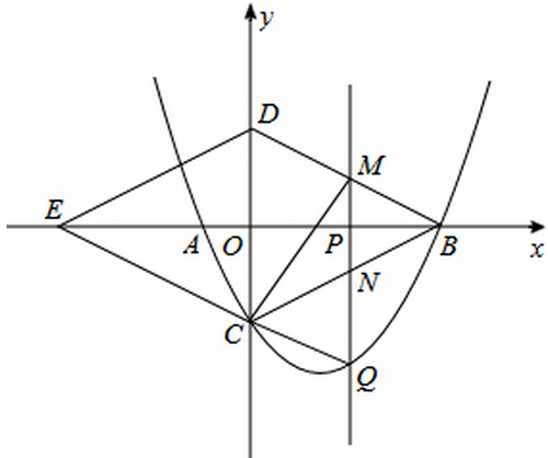 拋物線y=4分之1x的平方-2分之3x-4與x軸交於a,b兩點【點b在點a的右側