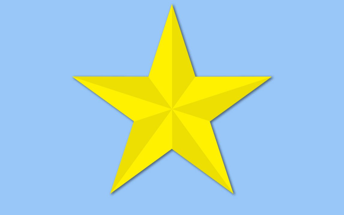 【ps制作立体五角星】photoshop平面设计,文案排版,版式布局,色彩搭配