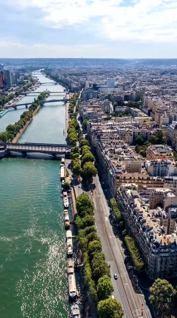 航拍巴黎,法国最自豪的城市浪漫之都啊,看完都沦陷了!